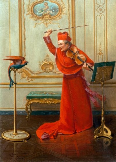 Cardenal con loro de Albert Joseph Penot