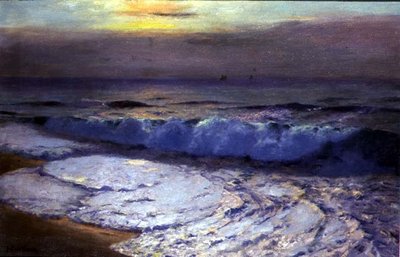 La Ola Rompiendo, Anochecer de Albert Julius Olsson