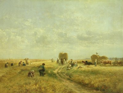 Tiempo de cosecha, 1871 de Albert Kappis