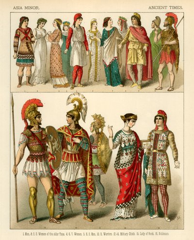 Traje de Asia Menor de Albert Kretschmer