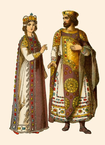 Emperador y Emperatriz Bizantinos de Albert Kretschmer