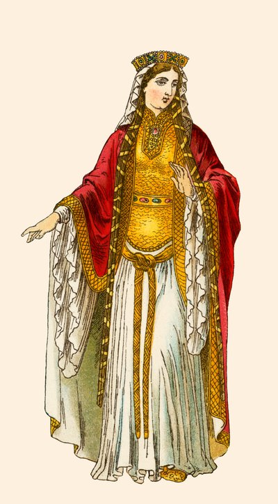 Clotilde, Reina de los Francos de Albert Kretschmer