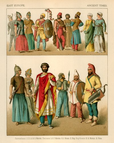Traje de Europa del Este de Albert Kretschmer