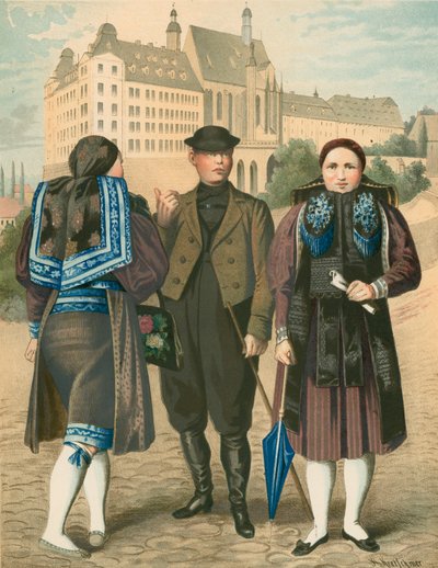 Traje alemán, Altenburg de Albert Kretschmer