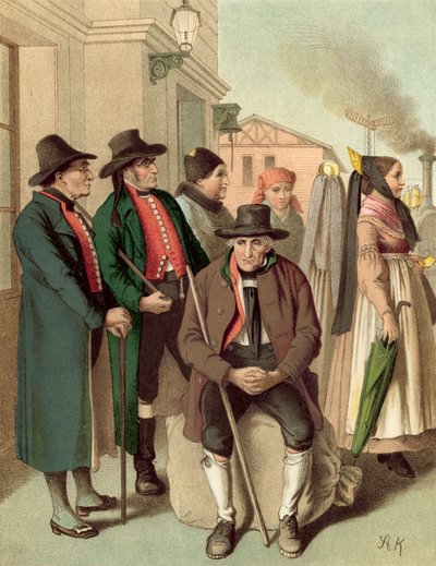 Traje alemán, Bayern de Albert Kretschmer