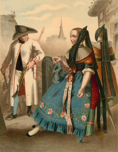 Traje alemán, Braunschweig de Albert Kretschmer