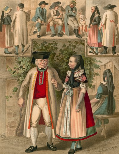 Traje alemán, Braunschweig de Albert Kretschmer