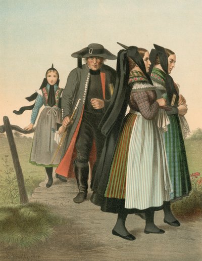 Traje alemán, Hannover, Amt Gifhorn de Albert Kretschmer