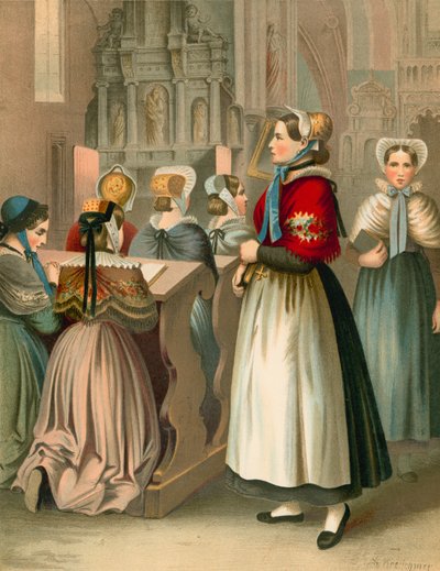 Traje alemán, Hannover, Osnabruck de Albert Kretschmer