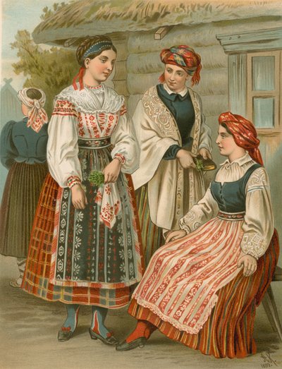 Traje Alemán, Lituania de Albert Kretschmer