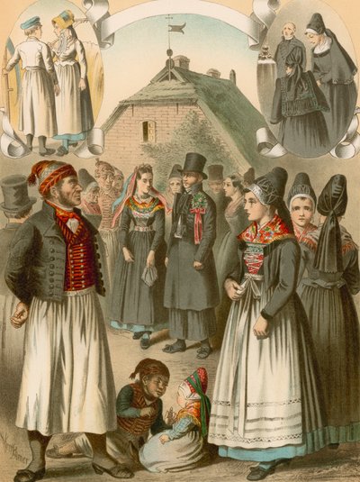 Traje alemán, Rugen, Monchgut de Albert Kretschmer