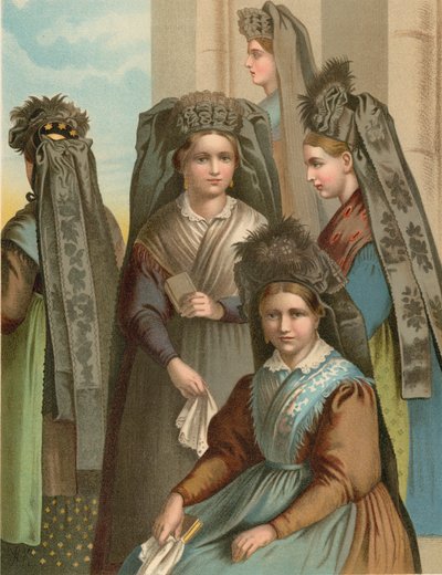 Traje alemán, Turingia de Albert Kretschmer