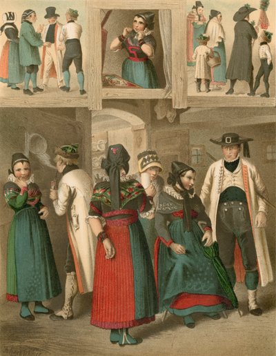 Traje alemán, Westphalen de Albert Kretschmer