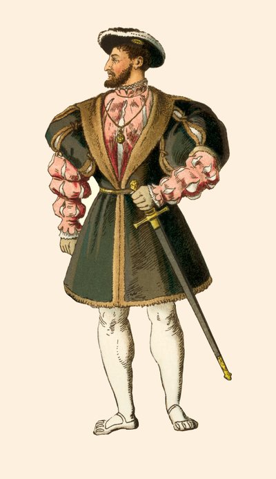 Rey Francisco I de Francia, 1547 de Albert Kretschmer