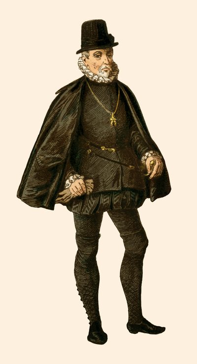 Rey Felipe II de España de Albert Kretschmer