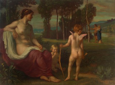 cupido y psique de Albert Lang