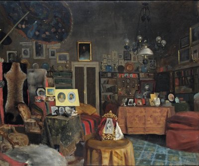 Estudio de Sir Richard Burton, 1889 de Albert Letchford