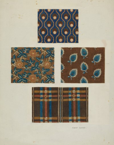 Impresiones de algodón de Albert Levone