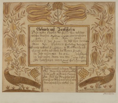 Fraktur de Albert Levone