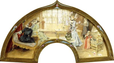 Una reunión en el salón de Albert Lynch