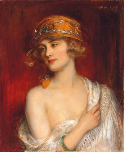 Una joven belleza de Albert Lynch