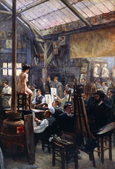En el estudio de Albert Lynch