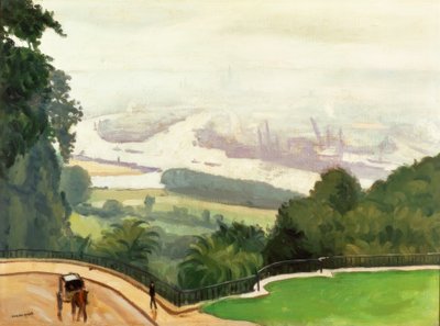 Albert Marquet / Puerto de Rouen de Albert Marquet