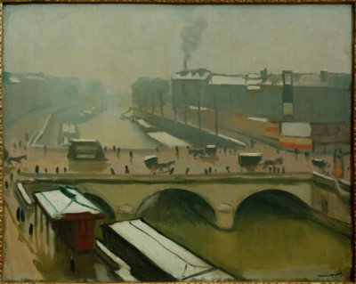 Vista del Pont St. Michel en París de Albert Marquet
