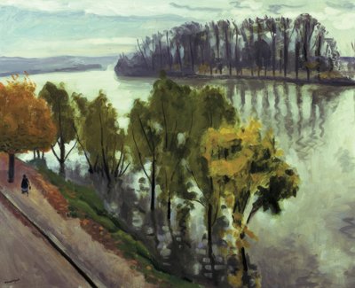 El río Sena a su paso por la Frette de Albert Marquet