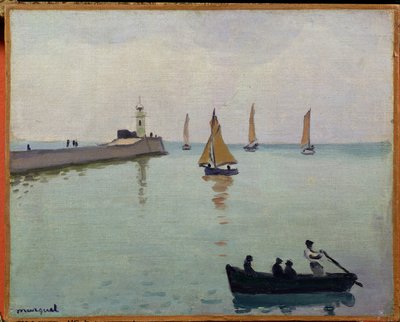 Entrada al puerto (óleo sobre lienzo) de Albert Marquet