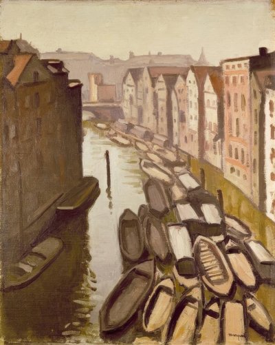 Flota en Hamburgo de Albert Marquet