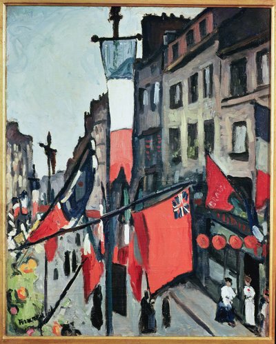 14 de julio en Le Havre de Albert Marquet