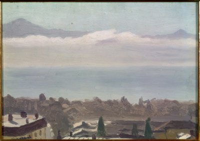 Lausana y el lago de Albert Marquet