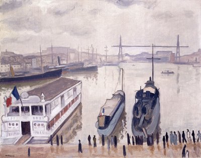Le Cercle Nautique, Marsella de Albert Marquet
