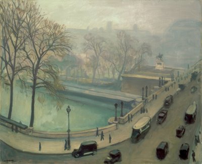 El Puente Nuevo en París de Albert Marquet