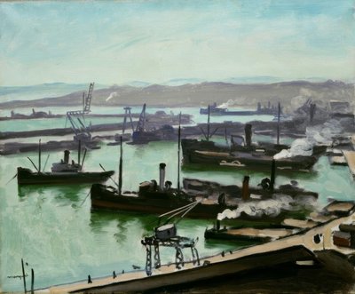 El puerto de Argel de Albert Marquet