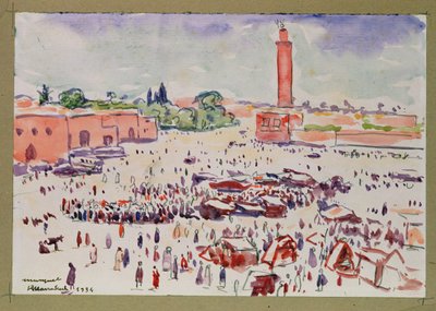 Marrakech de Albert Marquet