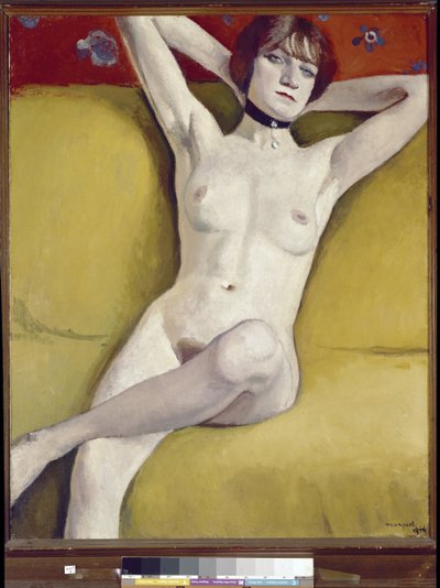 Desnudo en el sofá de Albert Marquet