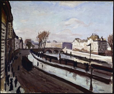 París, Quai des Grands-Augustins de Albert Marquet