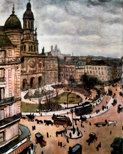 Place de la Trinité en París, 1911 de Albert Marquet