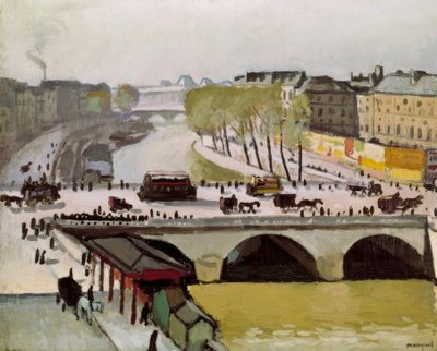 Puente Saint-Michel de Albert Marquet