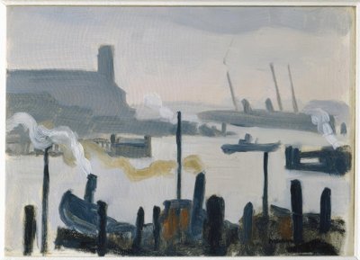 Puerto de Hamburgo de Albert Marquet