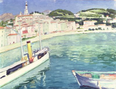 Puerto de Menton de Albert Marquet