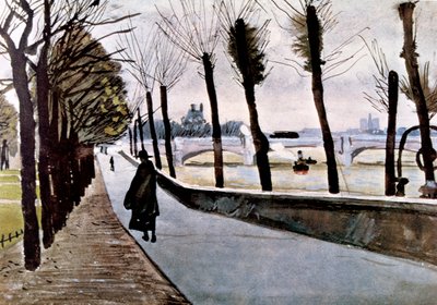 Quai du Louvre, verano, 1906 de Albert Marquet
