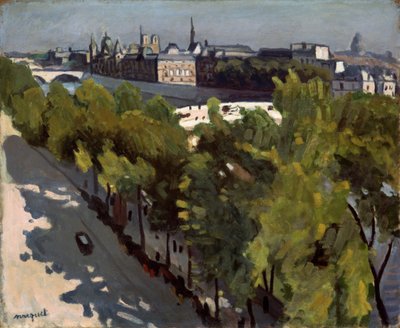 Quai du Louvre y Pont Neuf, 1906 de Albert Marquet