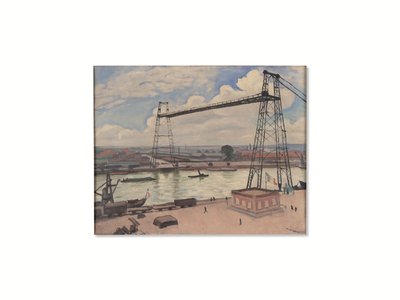 Rouen, el puente transportador de Albert Marquet
