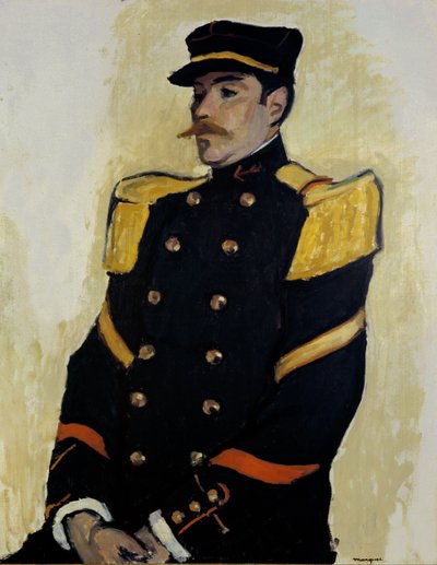 Sargento del Regimiento Colonial de Albert Marquet