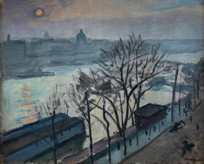 El sol visto a través de los árboles de Albert Marquet