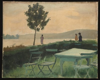 Terraza en el Puerto Viejo de Albert Marquet