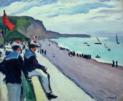 La playa de Fecamp de Albert Marquet